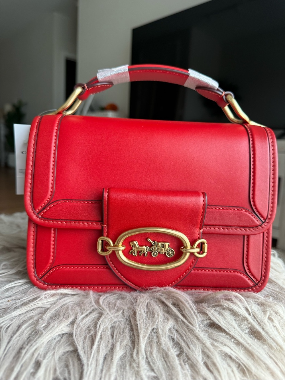 Coach Sport Red Hero Bag NWT